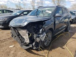 Hyundai salvage cars for sale: 2021 Hyundai Tucson Limited