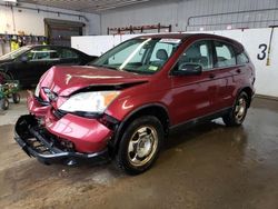 Salvage cars for sale at Candia, NH auction: 2009 Honda CR-V LX