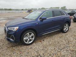 Salvage cars for sale at Kansas City, KS auction: 2024 Audi Q3 Premium Plus S Line 45