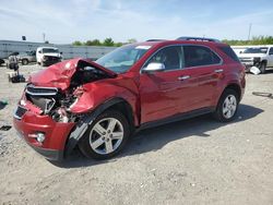 Chevrolet Equinox ltz salvage cars for sale: 2015 Chevrolet Equinox LTZ