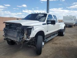 Salvage trucks for sale at Albuquerque, NM auction: 2015 Ford F450 Super Duty