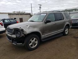 Salvage cars for sale from Copart New Britain, CT: 2002 Ford Explorer XLT
