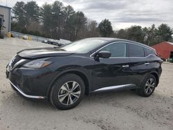 Salvage cars for sale at Mendon, MA auction: 2021 Nissan Murano S
