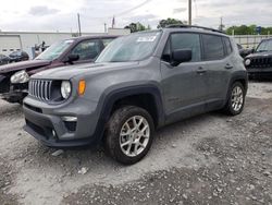 Salvage cars for sale from Copart Montgomery, AL: 2022 Jeep Renegade Latitude