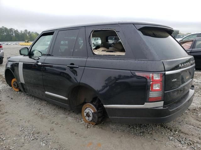 2014 Land Rover Range Rover HSE