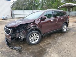 Salvage cars for sale from Copart Austell, GA: 2017 KIA Sorento LX