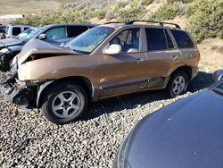 Salvage cars for sale from Copart Reno, NV: 2001 Hyundai Santa FE GLS