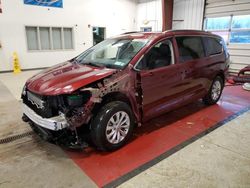 Salvage cars for sale at Angola, NY auction: 2019 Chrysler Pacifica Touring L