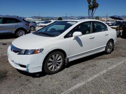 Salvage cars for sale from Copart Van Nuys, CA: 2010 Honda Civic EXL