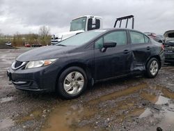 Salvage cars for sale from Copart Columbia Station, OH: 2015 Honda Civic LX