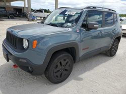 Vehiculos salvage en venta de Copart West Palm Beach, FL: 2018 Jeep Renegade Trailhawk