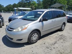 Salvage cars for sale from Copart Savannah, GA: 2008 Toyota Sienna CE