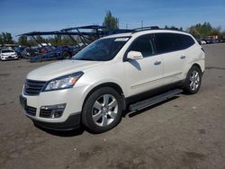 Chevrolet Vehiculos salvage en venta: 2013 Chevrolet Traverse LTZ