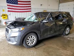 Salvage cars for sale at Candia, NH auction: 2019 KIA Sorento LX