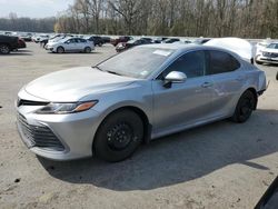 Salvage cars for sale at Glassboro, NJ auction: 2022 Toyota Camry LE