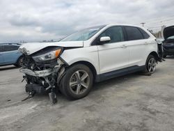 Salvage cars for sale at Sun Valley, CA auction: 2021 Ford Edge SEL