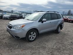 Salvage cars for sale from Copart Central Square, NY: 2014 Subaru Forester 2.5I Premium