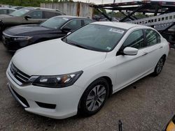 Carros salvage a la venta en subasta: 2013 Honda Accord LX