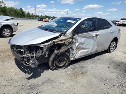 Toyota Corolla l salvage cars for sale: 2019 Toyota Corolla L