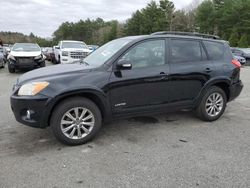 Salvage cars for sale from Copart Exeter, RI: 2009 Toyota Rav4 Limited