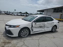 Salvage cars for sale at Corpus Christi, TX auction: 2022 Toyota Camry LE