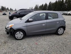 Salvage cars for sale from Copart Graham, WA: 2021 Mitsubishi Mirage ES