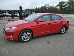 Carros salvage a la venta en subasta: 2020 Hyundai Elantra SEL