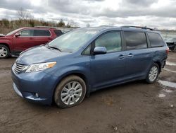 Salvage cars for sale from Copart Columbia Station, OH: 2017 Toyota Sienna XLE