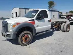 Salvage trucks for sale at Tulsa, OK auction: 2012 Ford F550 Super Duty