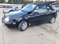 Volkswagen salvage cars for sale: 2002 Volkswagen Cabrio GLX