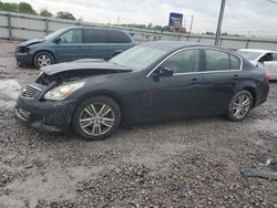 Salvage cars for sale at Hueytown, AL auction: 2011 Infiniti G37 Base