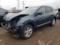 Salvage cars for sale at Elgin, IL auction: 2015 Nissan Rogue Select S