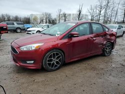 Salvage cars for sale from Copart Central Square, NY: 2016 Ford Focus SE