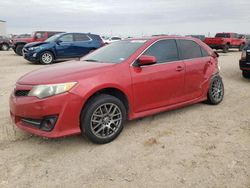 Salvage cars for sale at Amarillo, TX auction: 2014 Toyota Camry L