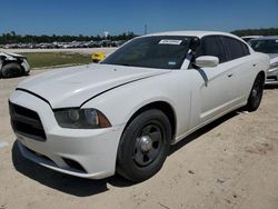 Salvage cars for sale at Houston, TX auction: 2014 Dodge Charger Police