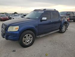 Salvage cars for sale from Copart San Antonio, TX: 2007 Ford Explorer Sport Trac Limited