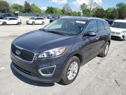 Salvage cars for sale at Madisonville, TN auction: 2017 KIA Sorento LX