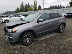 Mitsubishi Outlander Sport es salvage cars for sale: 2019 Mitsubishi Outlander Sport ES