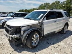 Salvage cars for sale from Copart Houston, TX: 2014 Ford Explorer Limited