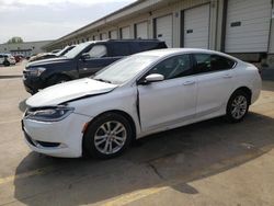 Salvage cars for sale at Louisville, KY auction: 2016 Chrysler 200 Limited