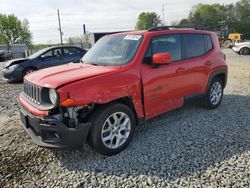 Salvage cars for sale at Mebane, NC auction: 2015 Jeep Renegade Latitude