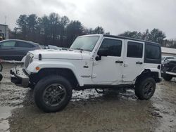 Jeep Wrangler Unlimited Sahara salvage cars for sale: 2017 Jeep Wrangler Unlimited Sahara