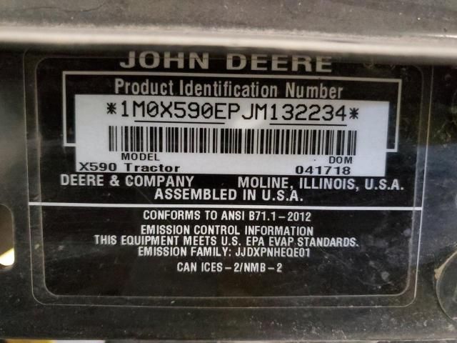 2018 John Deere Lawnmower