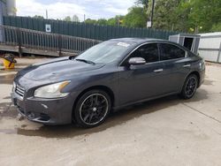 Salvage cars for sale from Copart Spartanburg, SC: 2012 Nissan Maxima S