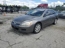 Salvage cars for sale at Cahokia Heights, IL auction: 2006 Honda Accord EX