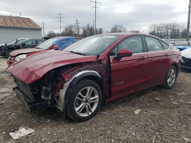 2018 Ford Fusion SE Hybrid