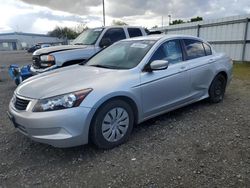 Honda Accord LX salvage cars for sale: 2008 Honda Accord LX