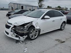 Carros salvage a la venta en subasta: 2014 Chevrolet Cruze LTZ