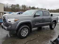 Salvage cars for sale from Copart Exeter, RI: 2019 Toyota Tacoma Double Cab