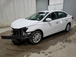 Salvage cars for sale at Central Square, NY auction: 2018 Nissan Sentra S